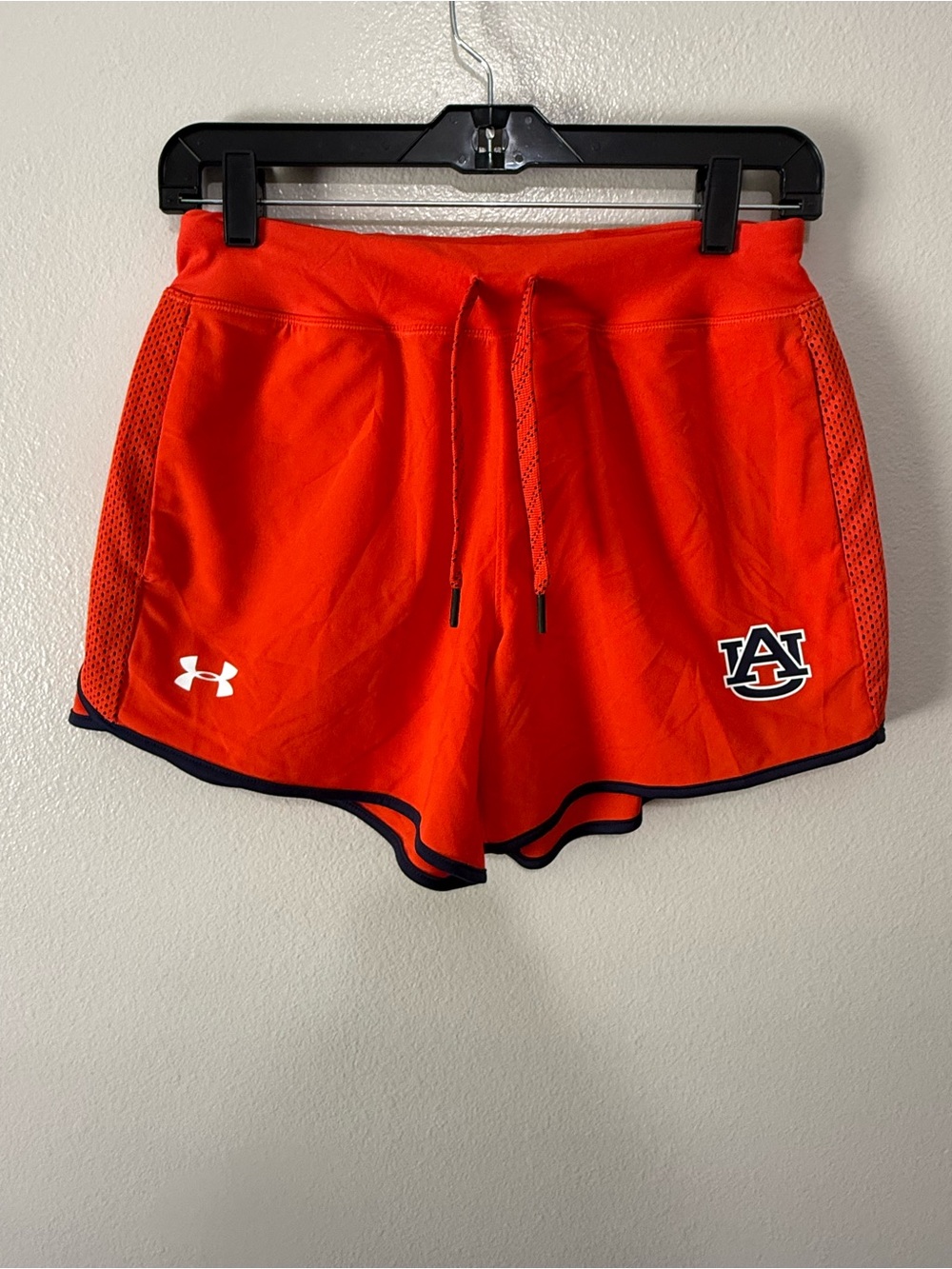 Auburn Under Armour team issued womens running shorts. Small preowned
